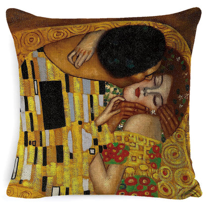 Couple Smoking Picture Pillow Pillow Cushion