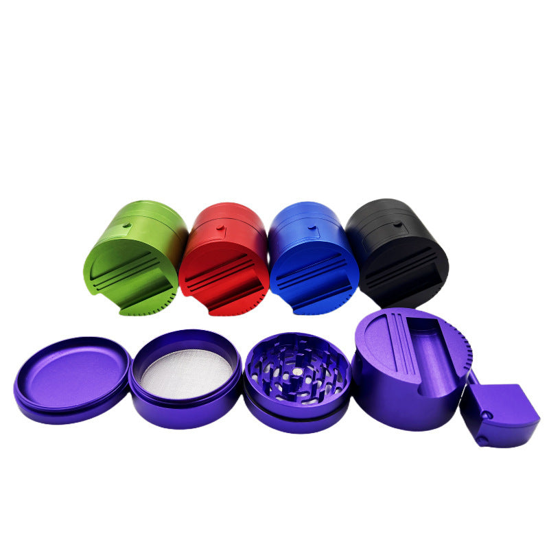 75mm Aluminum Alloy Smoke Eliminator 4-layer Metal Clip Paper Tape Pipe Concave