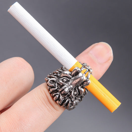 Smoke Holder Smoke Ring Protection Finger Smoked