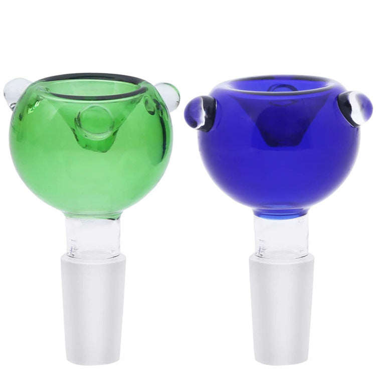 Glass Smoke Pipe Accessories Glass Bubble Head Pipe