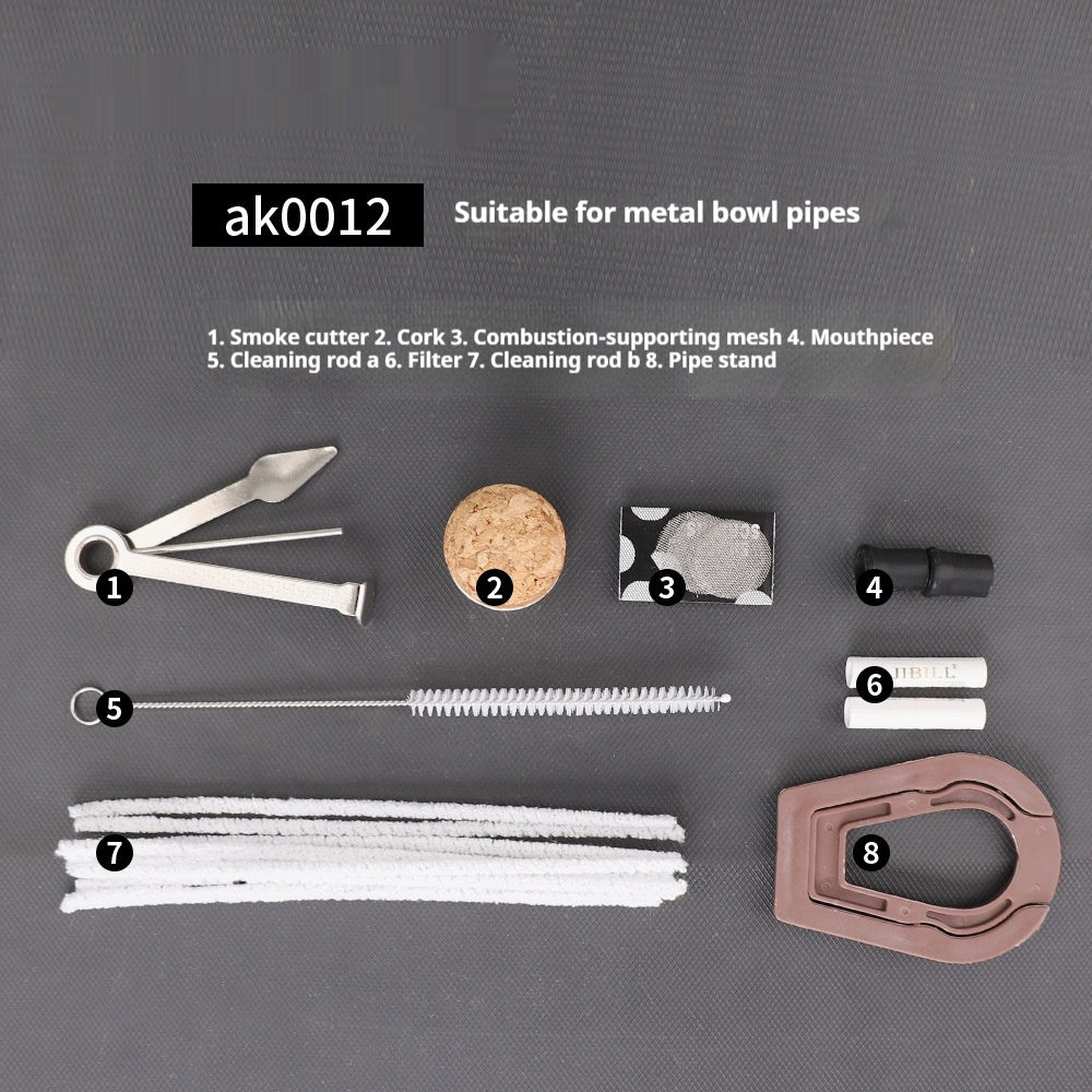 Costustoot Pipe Accessories Pressure Tamper Smoke Knife Nozzle Cleaner Filter Cigarette Holder Cleaning Strip