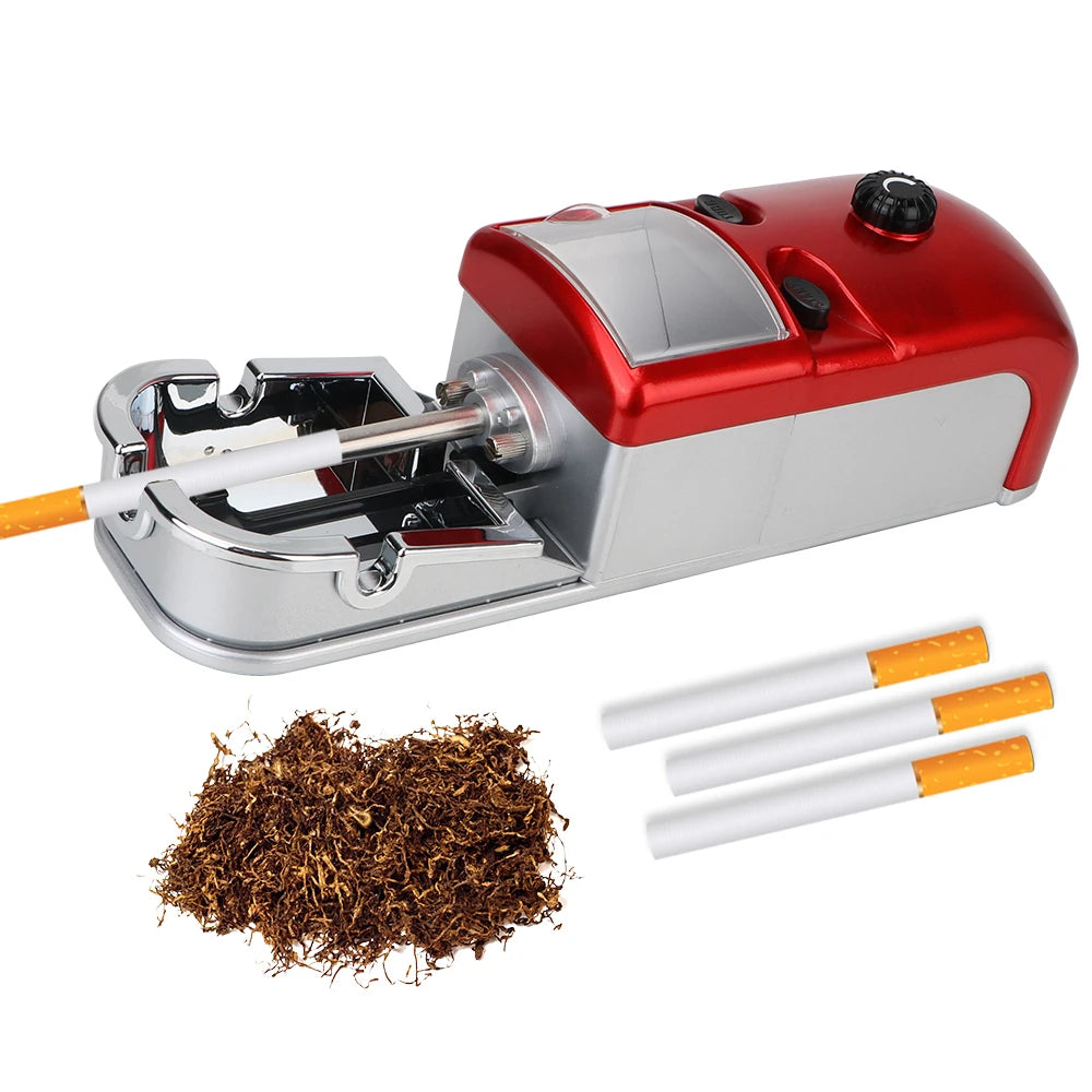 Weed Rolling Machines Automatic Tobacco Roller Electric Injector Maker Cigarette Wrapping Machine EU Plug Smoking Accessories