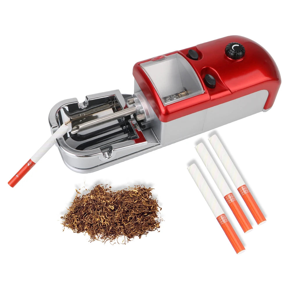 Weed Rolling Machines Automatic Tobacco Roller Electric Injector Maker Cigarette Wrapping Machine EU Plug Smoking Accessories