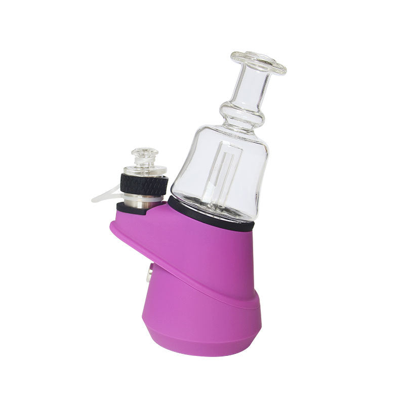 Hay Vaporizer Glass Smoke Cream Dry Burning Bong Hookah Electronic Hookah Set